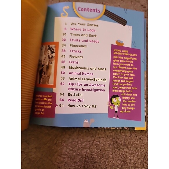 LOOK AND LEARN NATURE DETECTIVE (PBS KIDS) By Sarah Parvis, Book Only, Outside - Picture 7 of 8